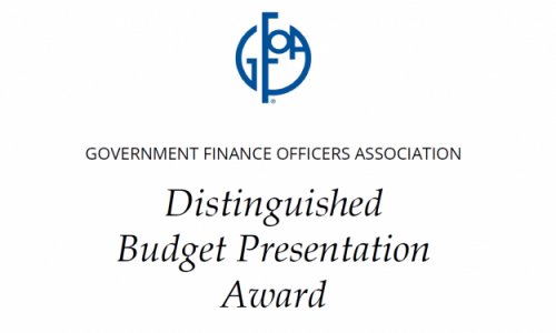 2022 Distinguished Budget Presentation Award