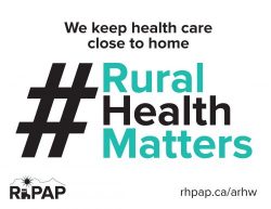Council declares May 29 – June 2 “Alberta Rural Health Week”