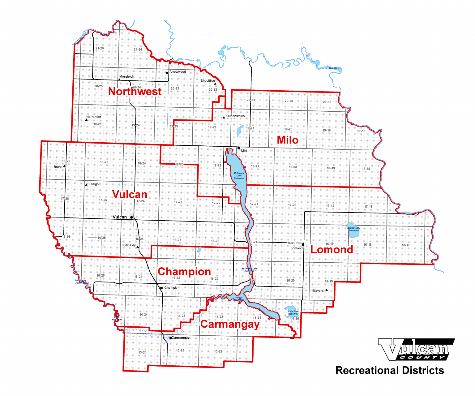 Map Room Vulcan County
