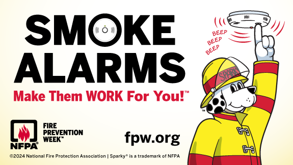 Fire Prevention Week October 6-12, 2024