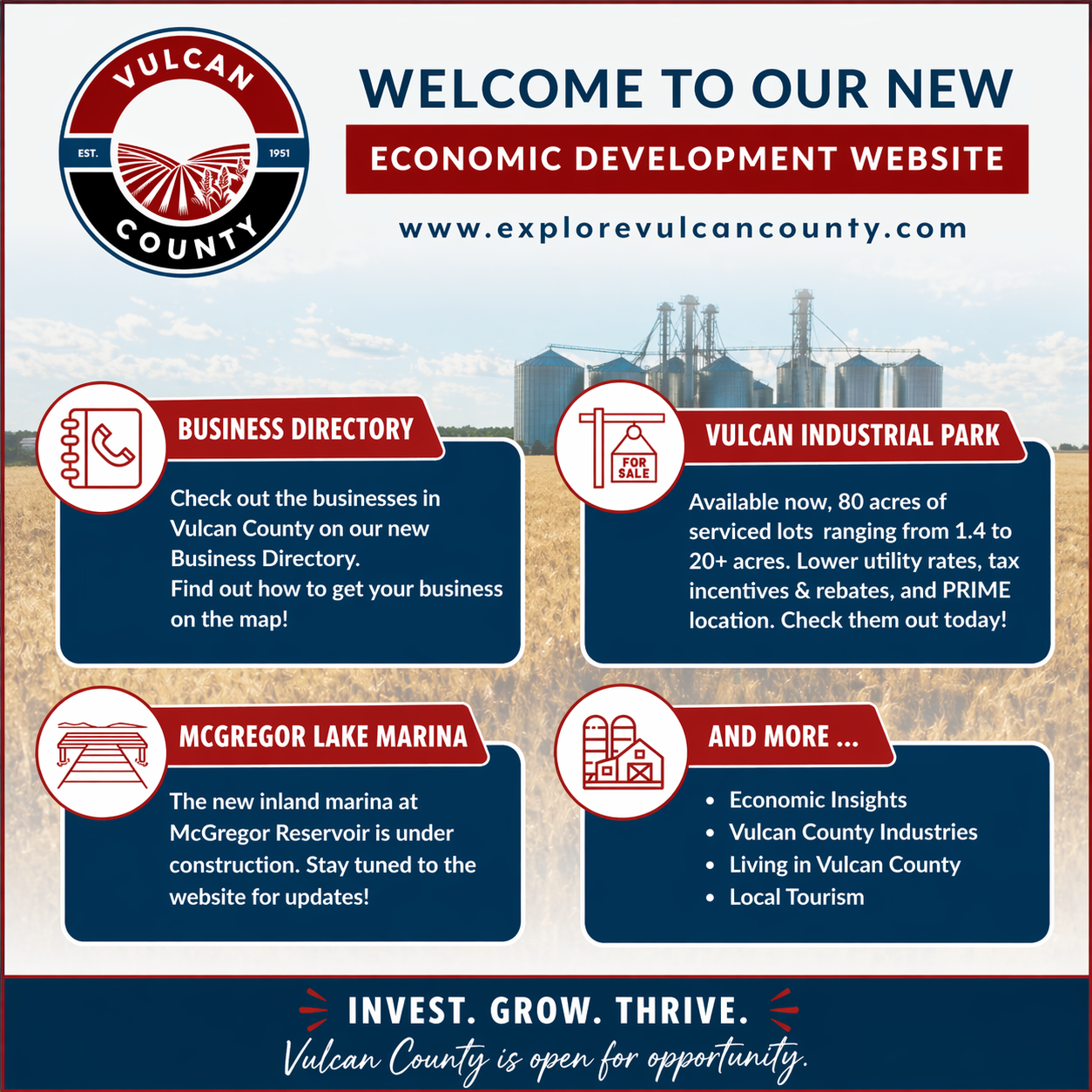 Celebrate Economic Development Week With Vulcan County